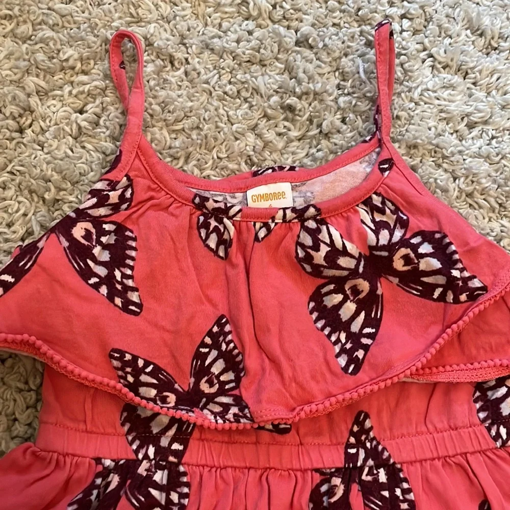 2017 Gymboree “Safari Twirl” Butterfly Dress, Size 4